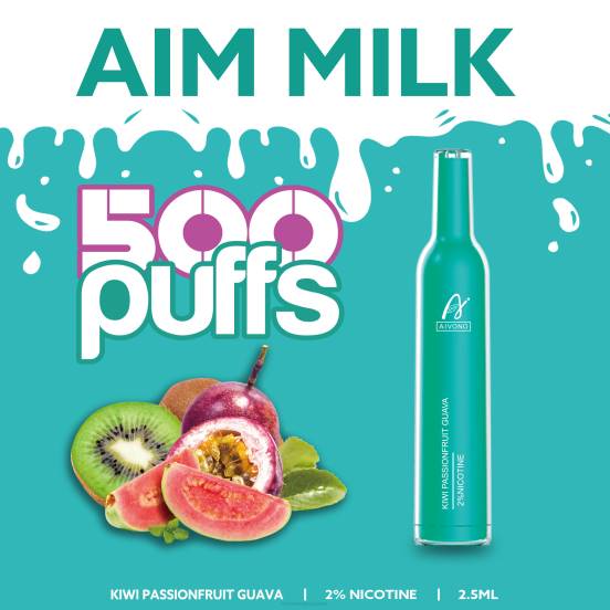 キウイ パッションフルーツ グアバ Aivono AIM MILK 500 0822272 | Aivono 日本